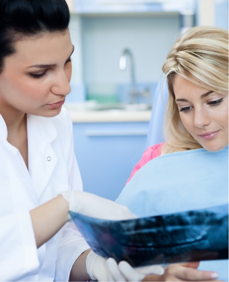 Dentista a Sernaglia - paziente